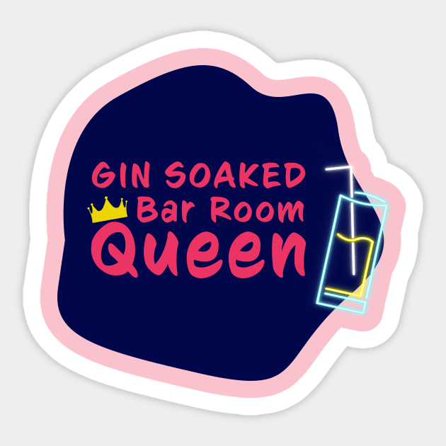 Gin Lovers Sticker by Room Thirty Four